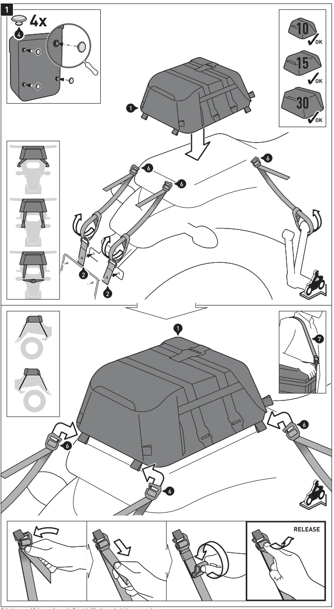 SW MOTECH BC SYS 01 400 20000 SysBag 30 Bag System - fig27