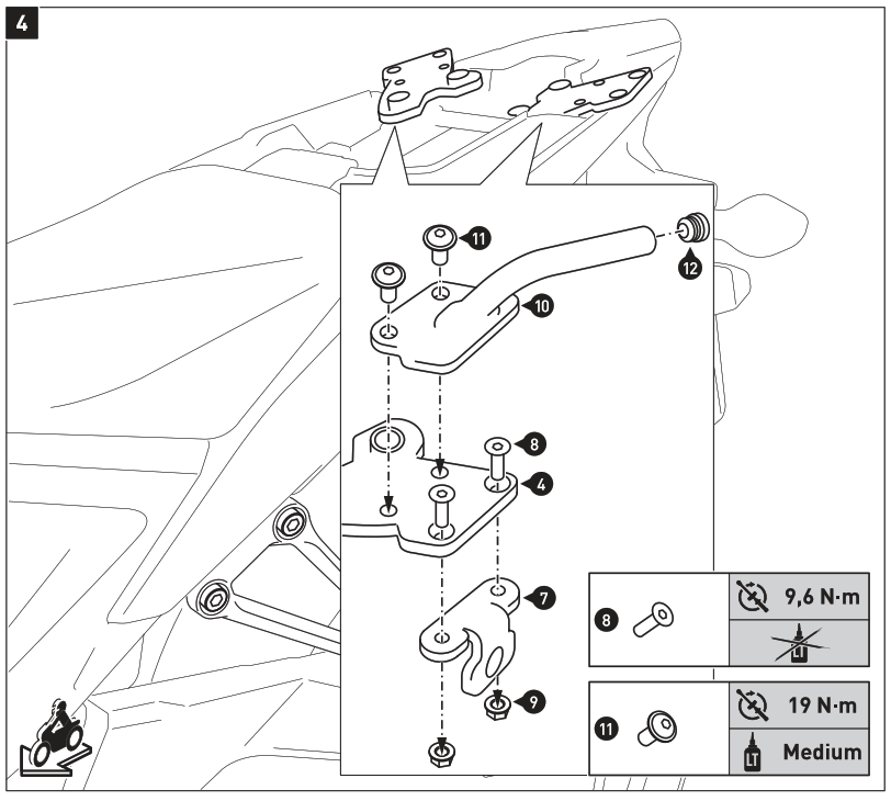 SW MOTECH BC SYS 01 400 20000 SysBag 30 Bag System - fig4