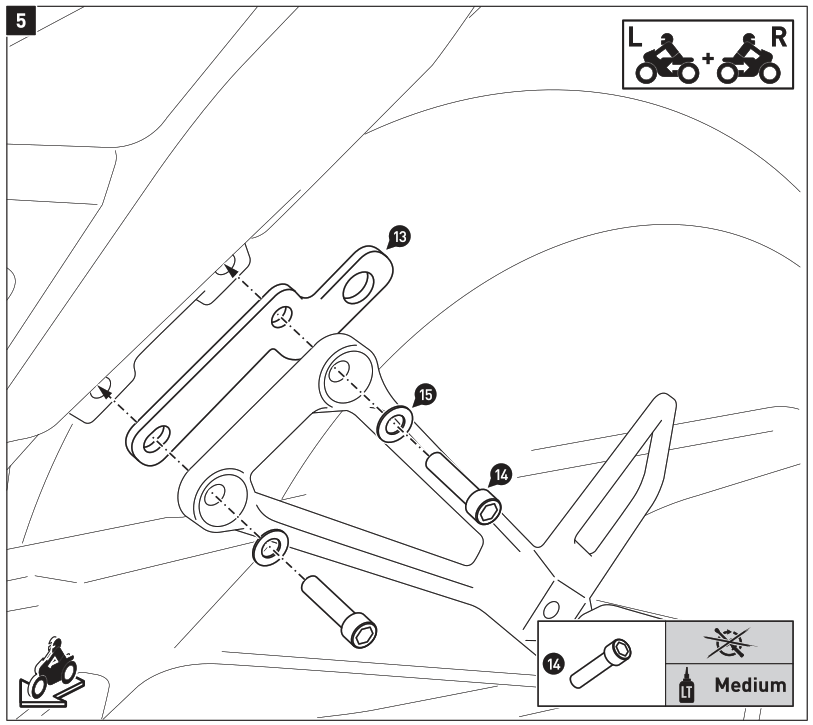 SW MOTECH BC SYS 01 400 20000 SysBag 30 Bag System - fig5