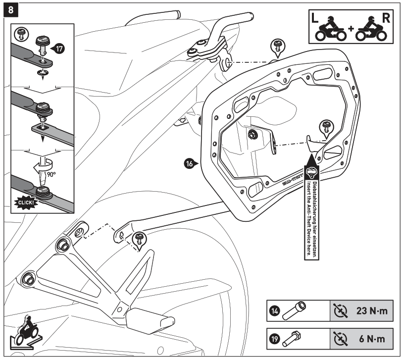 SW MOTECH BC SYS 01 400 20000 SysBag 30 Bag System - fig8