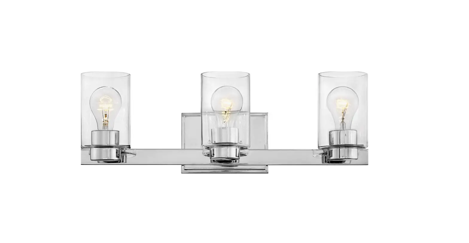 Hinkley 5054cm-cl Miley Modern Chrome With Clear 4-light Bath Lighting Instruction Manual