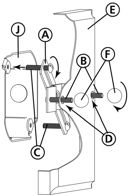 HINKLEY-5054CM-CL-Miley-Modern-Chrome-with-Clear-4-Light-Bath-Lighting-FIG 2