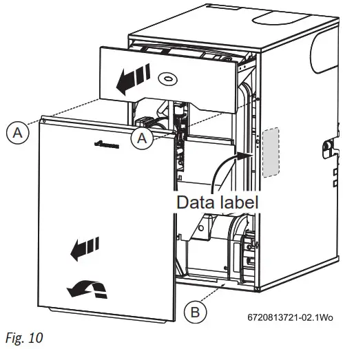 WORCESTER GREENSTAR HEATSLAVE II Floor Standing Oil-Fired Condensing Boiler - Fig 10