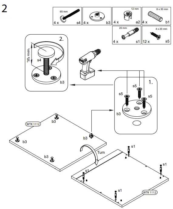 WASHTOWER WSUS60-11 Base Cabinet-fig10