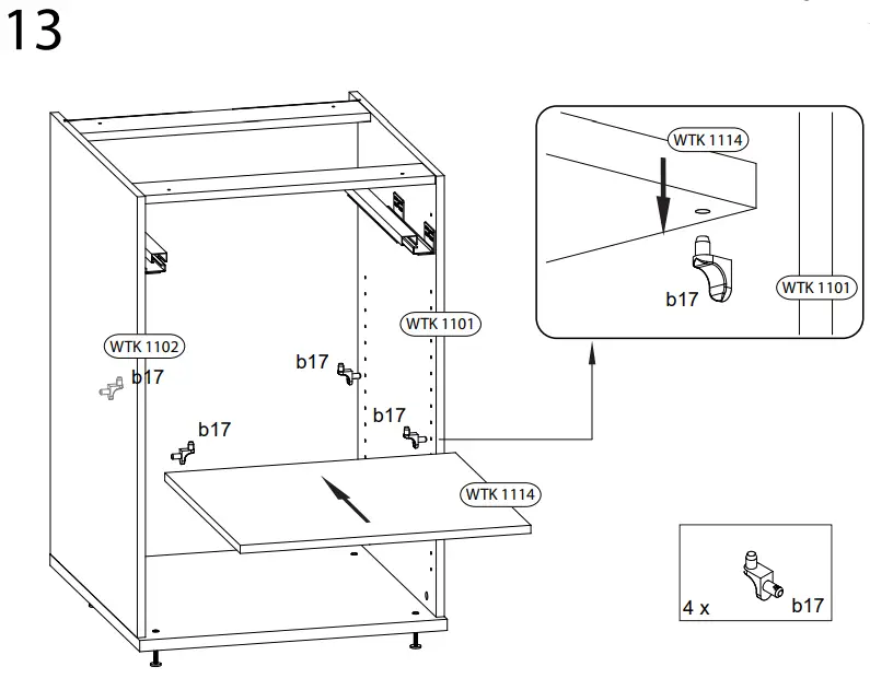 WASHTOWER WSUS60-11 Base Cabinet-fig21