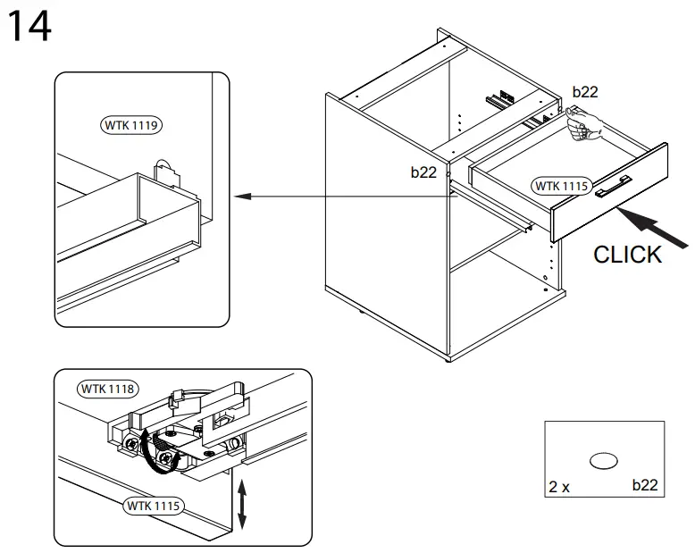 WASHTOWER WSUS60-11 Base Cabinet-fig22