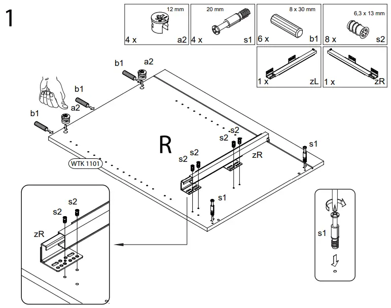 WASHTOWER WSUS60-11 Base Cabinet-fig8