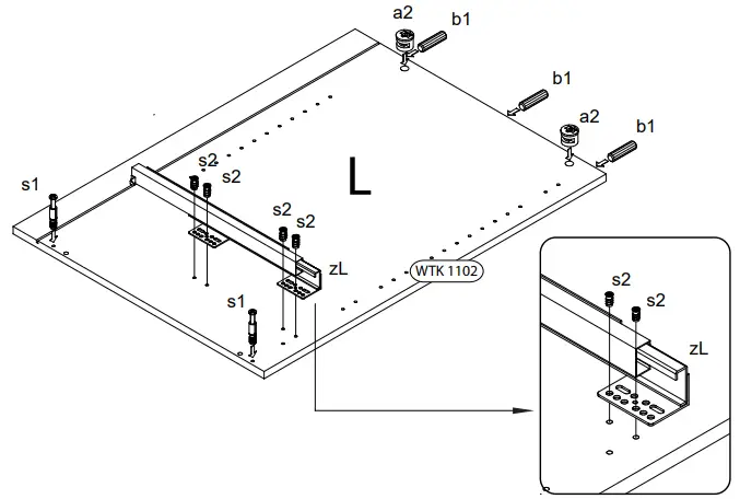WASHTOWER WSUS60-11 Base Cabinet-fig9