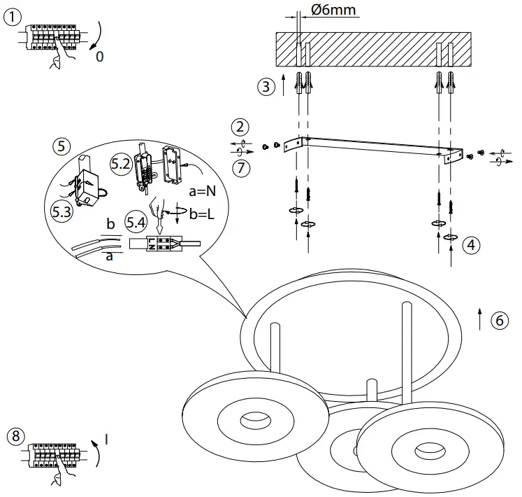 Paul Neuhaus 829358 Adali LED Ceiling Light - FIGURE 2