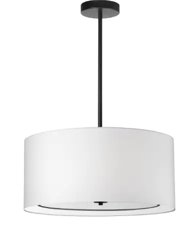 Dainolite-POR-224P-MB-WH-Porscha-4-Light-White-Modern-Contemporary-Drum-Pendant-Light-PRODUCT
