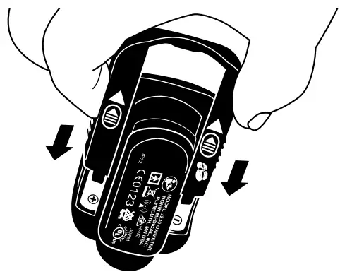 Installing AAA Batteries