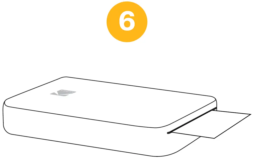 KODAK S08P72I1YO Instant Mobile Photo Printer 6