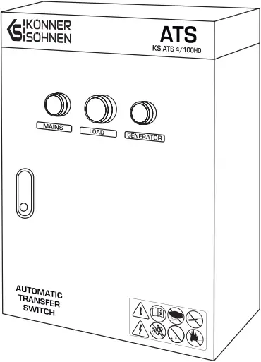 KONNER SOHNEN KS ATS 4 Series Automatic Transfer Switch