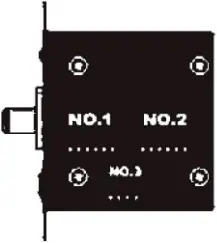 KS ATS 4 Series - TERMINAL LOCATION DRAWING