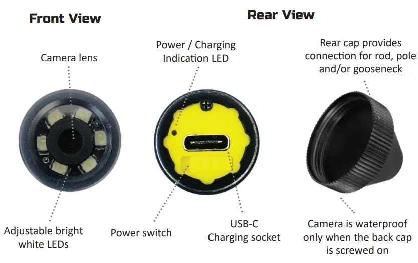 FERRET TOOLS Lite Inspection Camera - 8