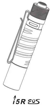 OLIGHT I5R EOS Lumens Rechargeable Tail Switch LED Flashlight - Cover