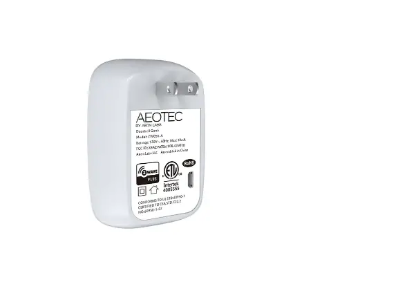 Aeotec Doorbell Gen5 Zw056-a Manual
