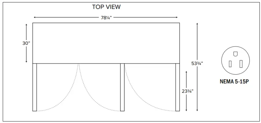 NEXEL 243037 Merchandiser Refrigerator-FIG3