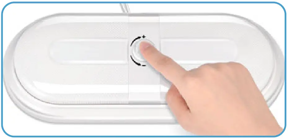 KOHREE B08C2CD85X Dimmable Switch LED RV Ceiling Double Dome Lights Press down