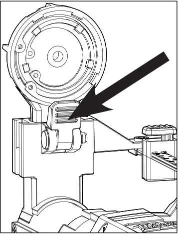 milwaukee 2912-DE M18 HAMMERVAC Dedicated Dust Extractor - ASSEMBLY 2