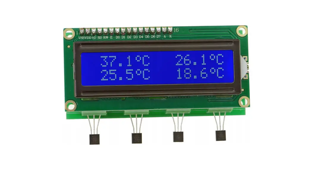 Avt3085 Four Channel Digital Thermometer Instructions