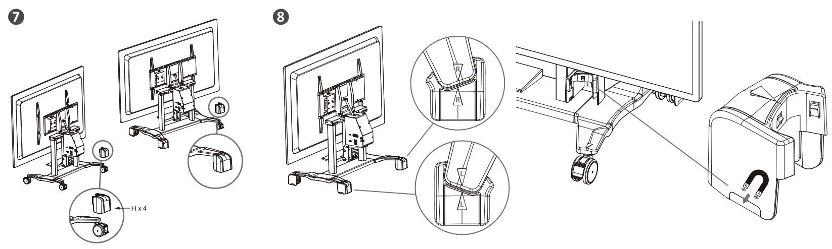 ViewSonic VB STND 008 Motorized Trolley Cart - fig2
