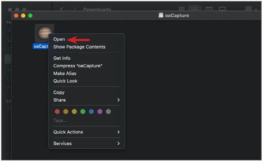 oaCapture Software Installation