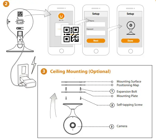 IMOU C22E Cue 2 2MP Smart IP Camera -4