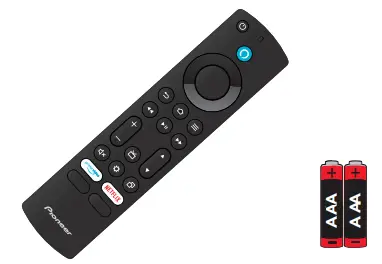 Pioneer PN43951 22U 4K Ultra HD LED TV - remote
