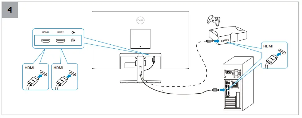 Dell S2421H Monitor - 2