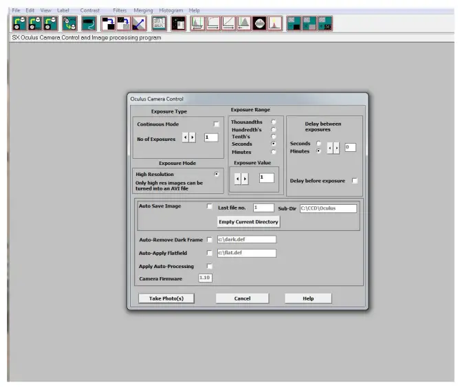 STARLIGHT XPRESS SX Oculus High Resolution All Sky Camera - 5