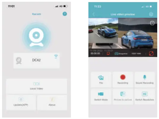 Managing videos in Wi-Fi