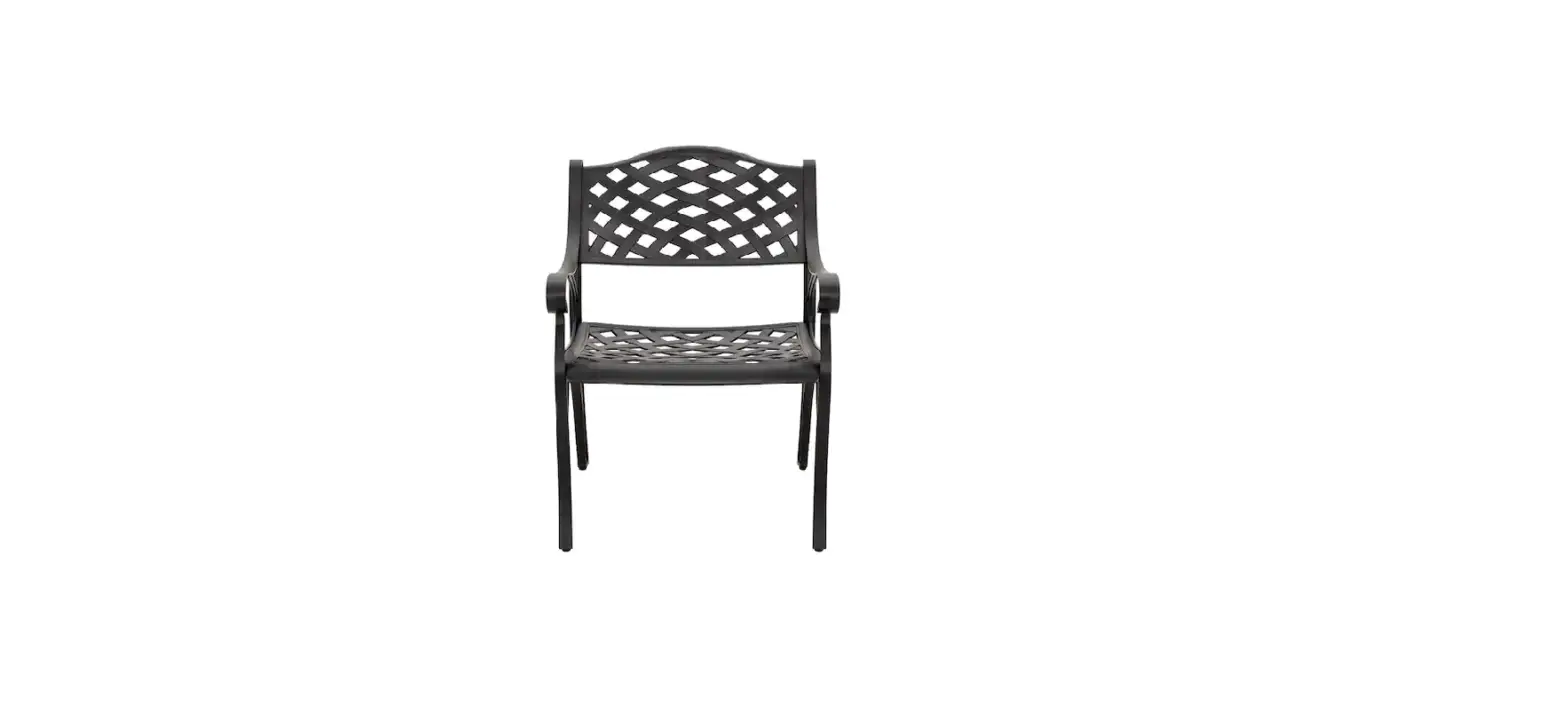 Nuu Garden Cd002a-wkl Cast Aluminum Dining Armchair Instruction Manual