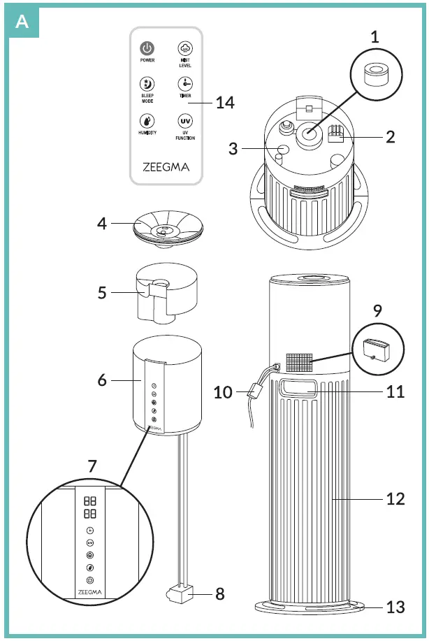 ZEEGMA-Vers-UV-Grand-Automatic-Humidifier-FIG-1