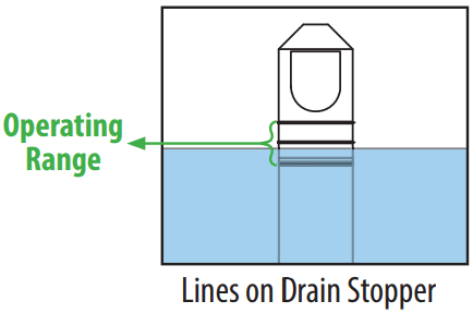 NOBLE I E SERIES I HH Low Temperature Tall Door Type Dishwasher - Drain Stopper 1