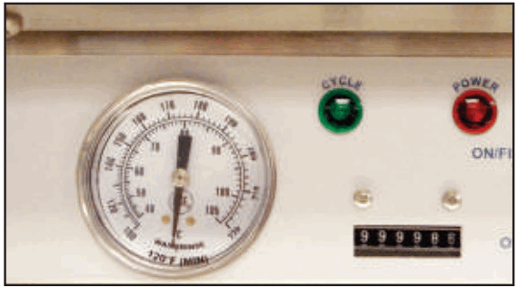 NOBLE I E SERIES I HH Low Temperature Tall Door Type Dishwasher - Operating Temperatures