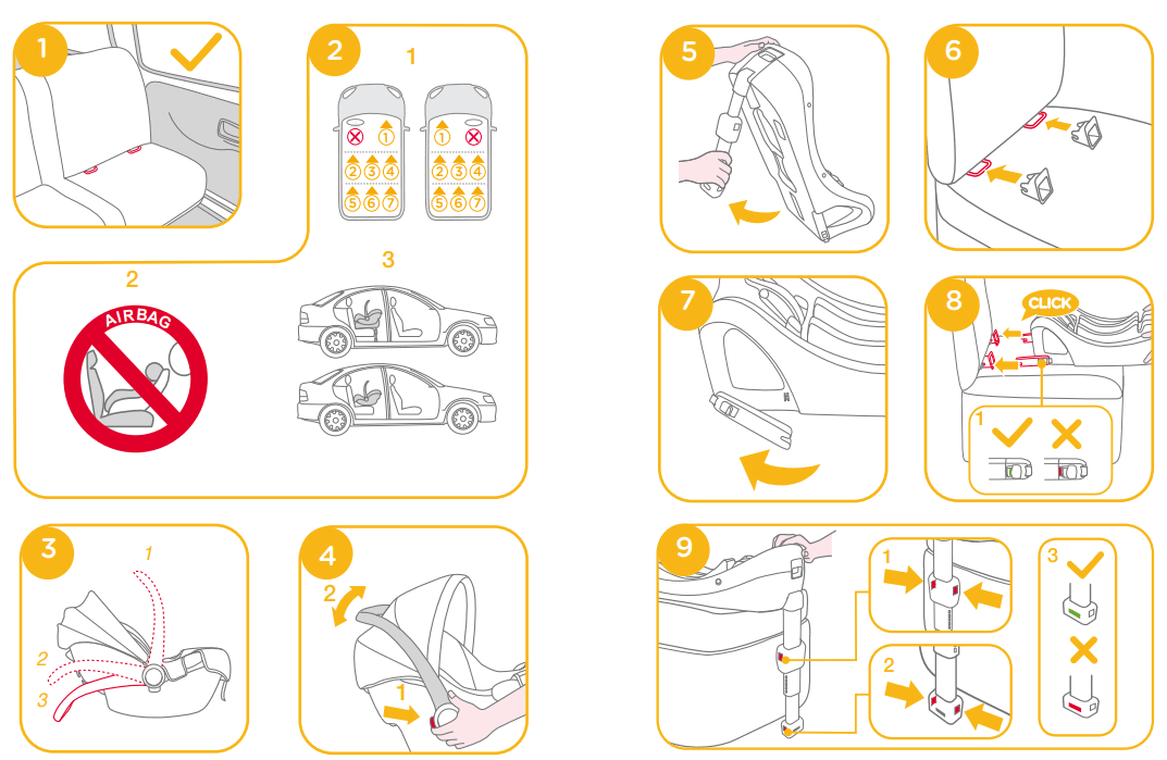 Joie i-Snug 2 Enhanced Child Restraint 1