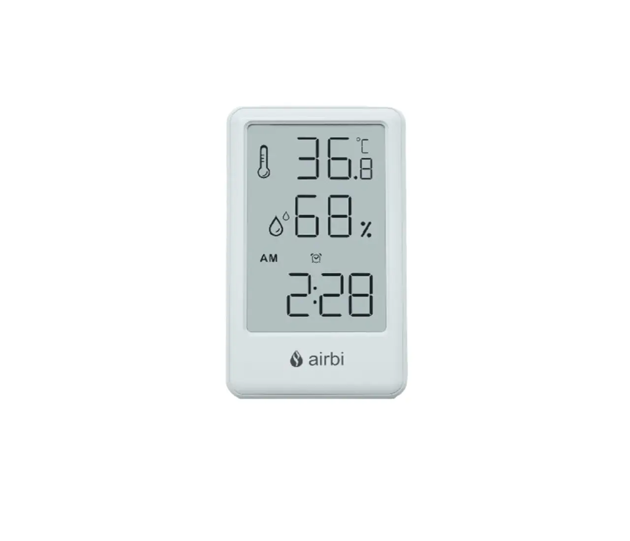Airbi Digital Thermometer And Hygrometer Frame User Manual Airbi Digital Thermometer And Hygrometer Frame User Manual