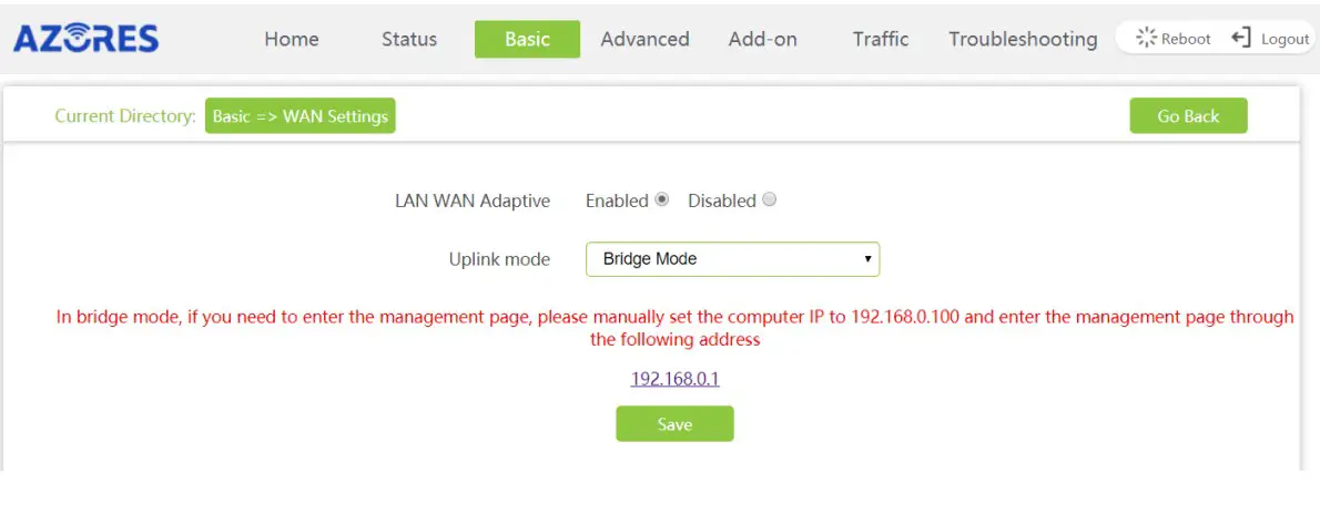 AZORES AX1500 WiFi-6 Wireless - Fig 16