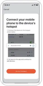 Connecting Mobile to Hotspot