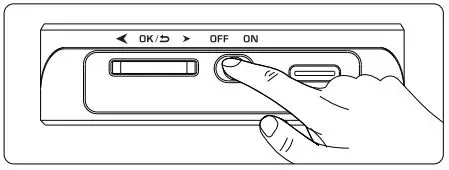 Aputure MC RGBWW LED Light User Manual - Power On off