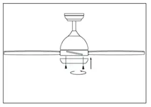 kogan KA52DCCFLRS 1300mm DC Motor Ceiling Fan with Light & Remote --over12