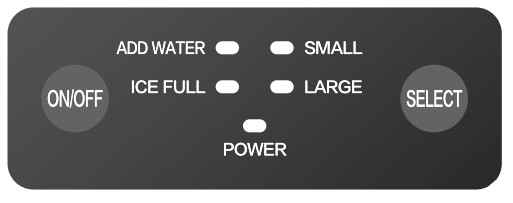 Galanz GLCI26S2A3A Countertop ICE Maker