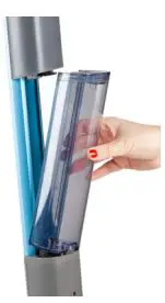 DOMO DO235SW Floor Cleaner Instruction Manual - FILL THE WATER RESERVOIR BEFORE USE