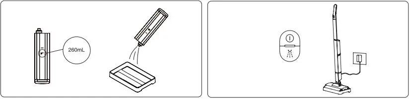 DOMO DO235SW Floor Cleaner Instruction Manual - Self-cleaning function for easy cleaning