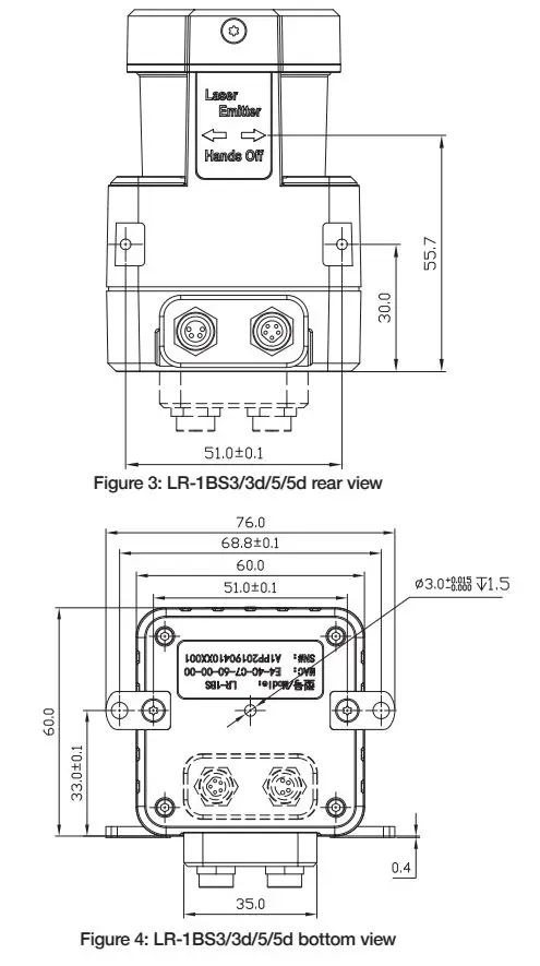 OLE 2D 270°Mini LiDAR Sensor User Guide - Figure 4