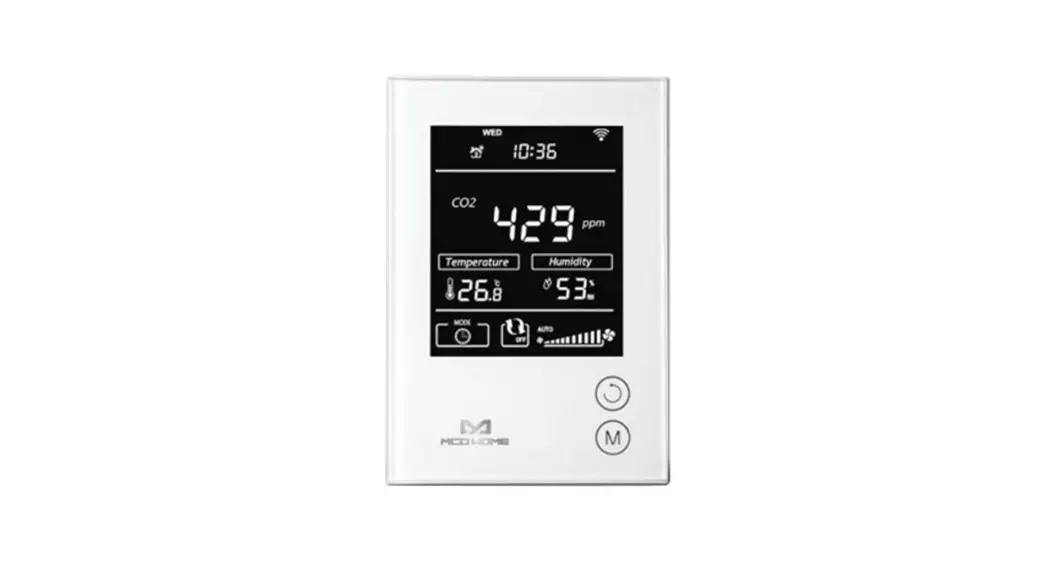 Mco Home Z-wave Co2 Monitor 12v User Guide