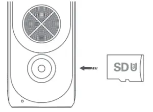 FIMI PALM 2 4K Action Gimbal Camera - SD card