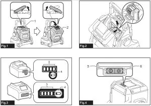 makita ML003G 1100LM 40V Max XGT Cordless LED Worklight - FIG 1