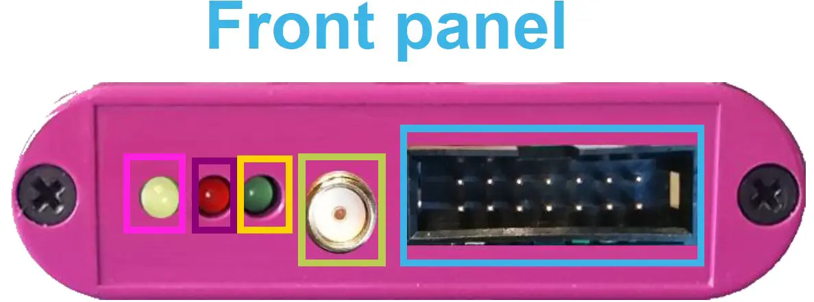 EVB-VIC3DA - front panels